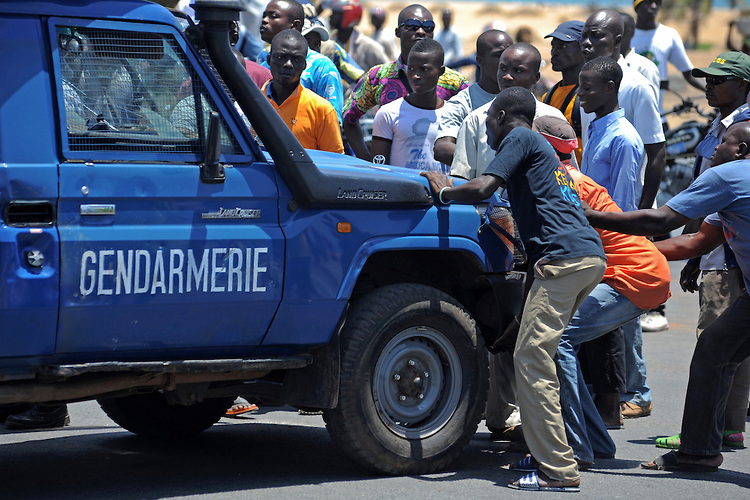 Journaliste Blessé par des Forces de Sécurité