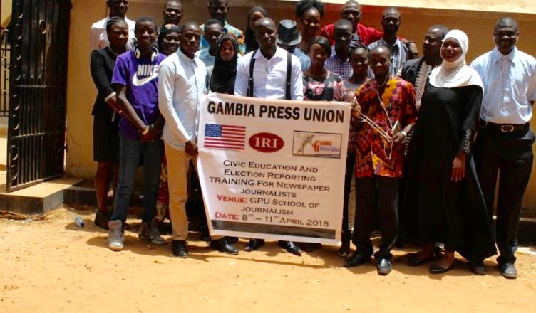 Gambia Press Union Trains Journalists on Effective Coverage of Local Government Elections