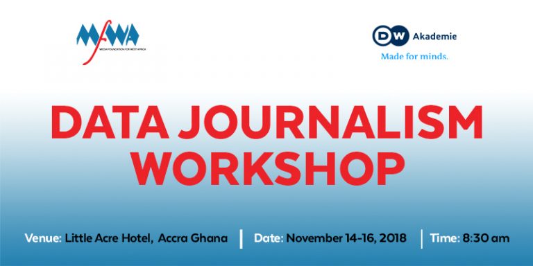 MFWA, DW Akademie to Train 12 Media Houses on Data Journalism