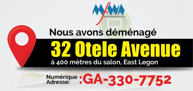 La MFWA a déménagé au 32 Otele Avenue, East Legon, Accra