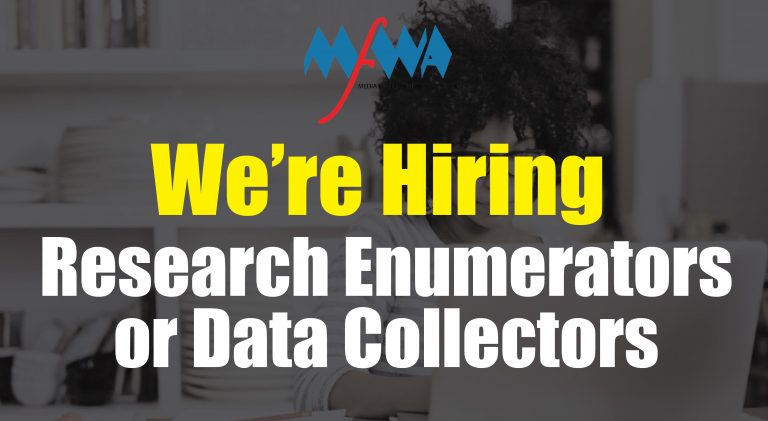 Call for Research Enumerators or Data Collectors