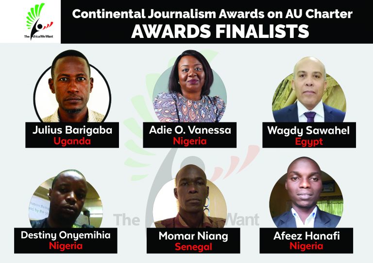 Continental Journalism Awards on AU Charter – List of Finalists