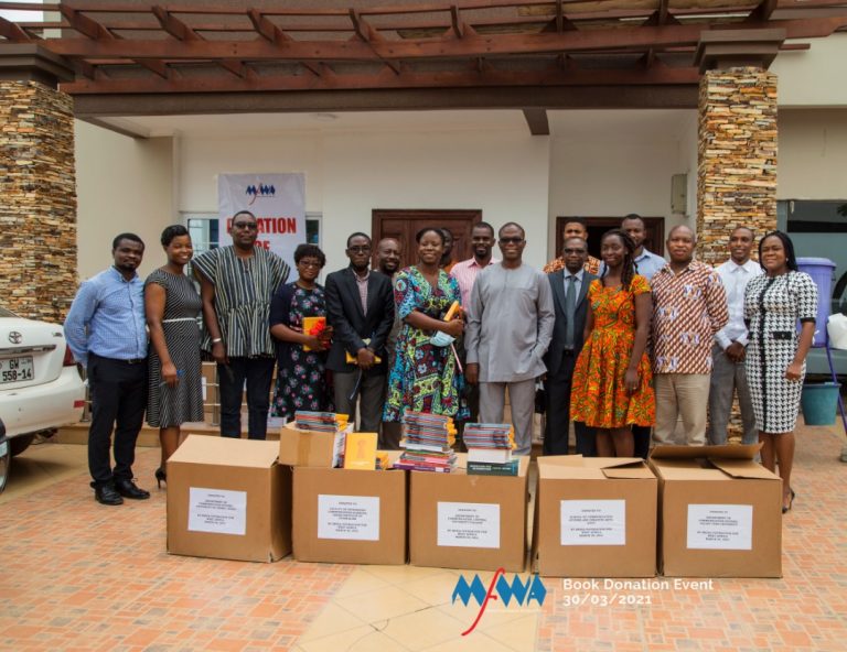 MFWA Donates Publications Worth over US$10,000 to Media Training Institutions