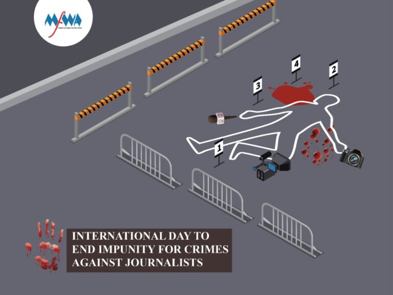 International Day to End Impunity – Authorities must find and punish killers, abusers of journalists