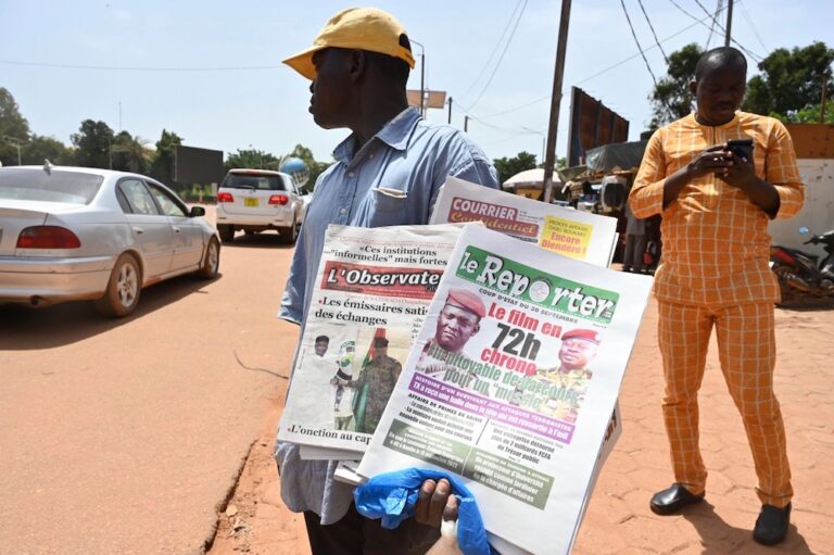 La MFWA et 29 autres organisations demandent une meilleure protection des journalistes au Mali, Burkina Faso