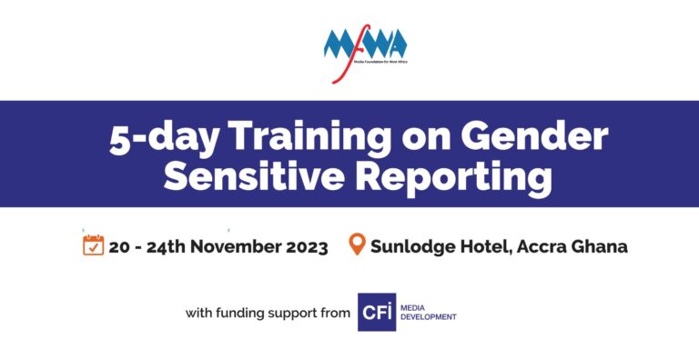 MFWA trains journalists in Ghana, Cote D’Ivoire on gender-sensitive journalism